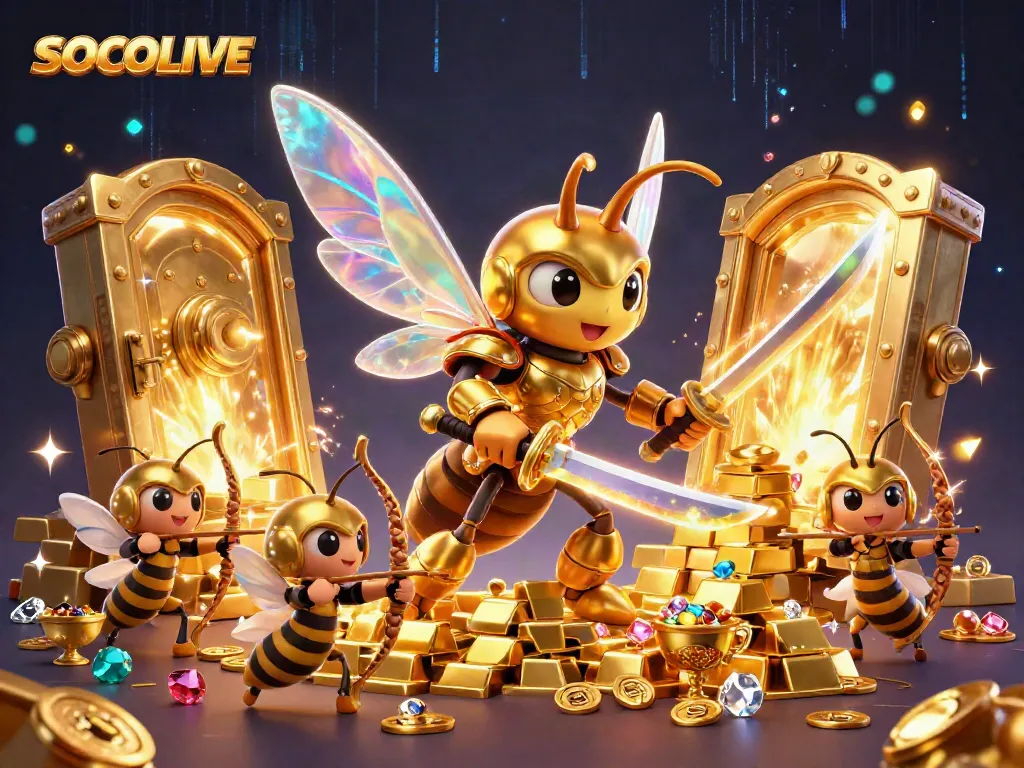 SOCOLIVE offers an exciting online betting experience with a vibrant 3D illustration of a gaming scene.