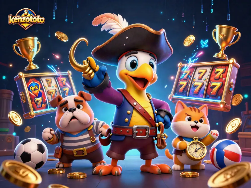 Kenzototo offers seamless slot gaming experiences with vibrant characters and dynamic gameplay elements.