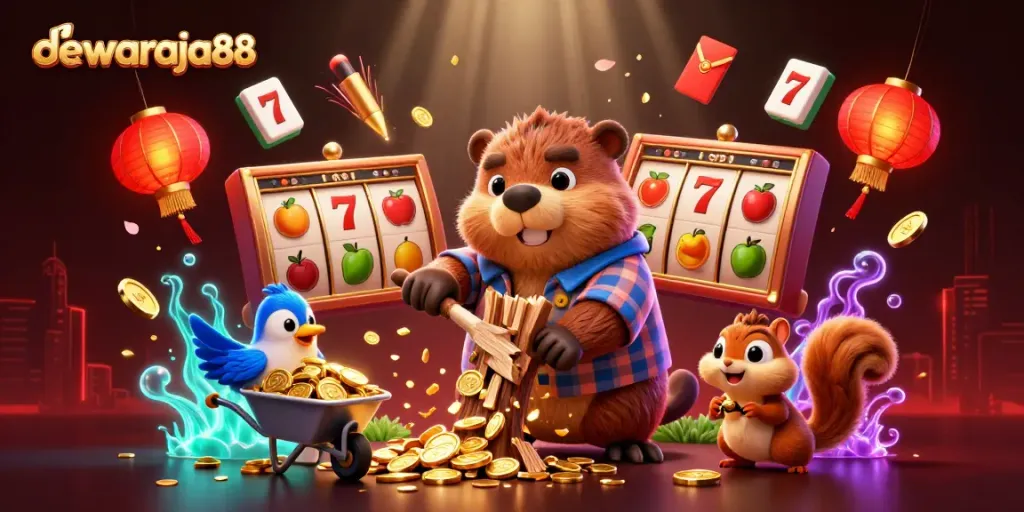 Menangkan permainan slot di dewaraja88 dengan elemen naga dan warna menarik yang dihadirkan.