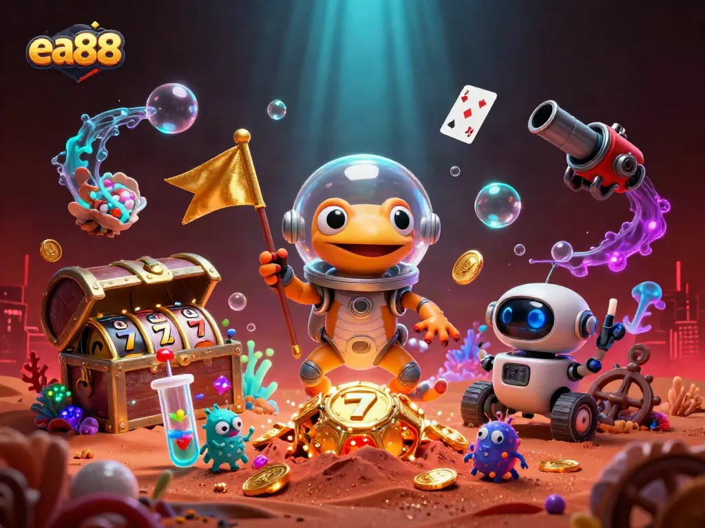 ea88 trải nghiệm bùng nổ với máy slot và không gian sống động từ hành tinh đỏ.