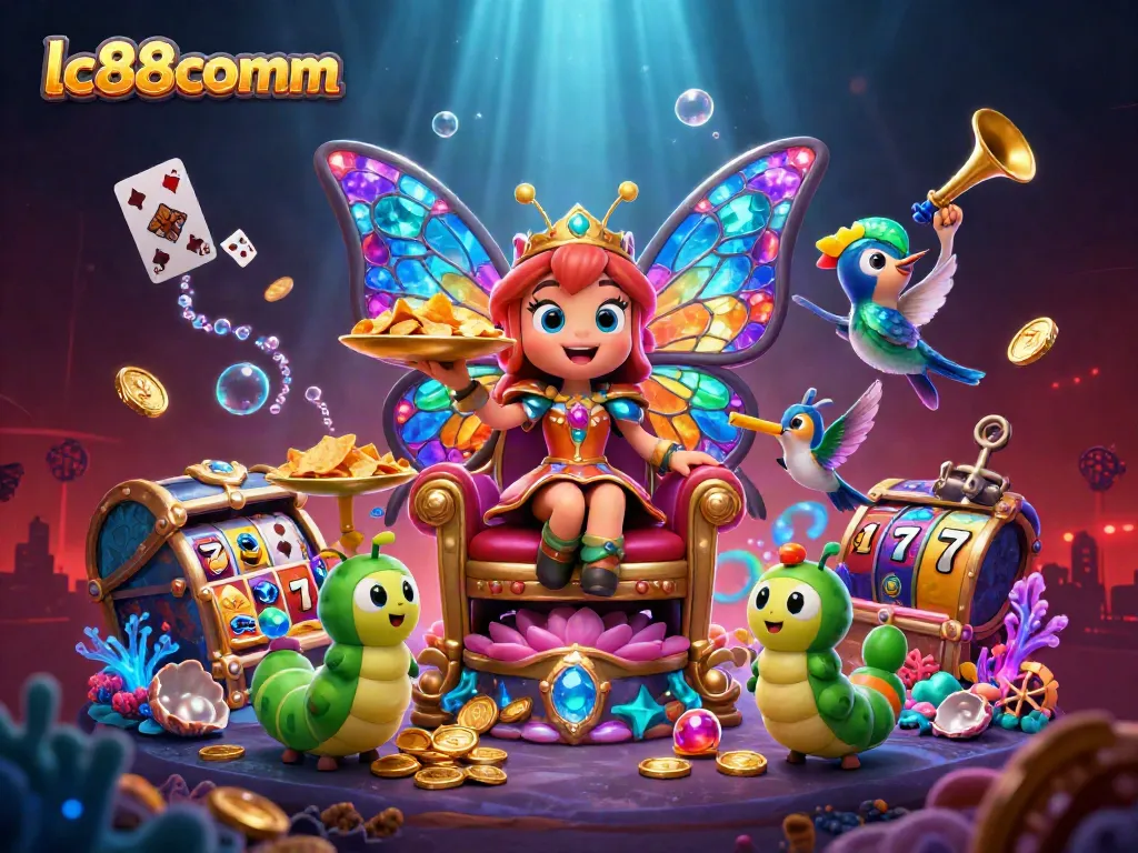 Engage with exciting gameplay at lc88comm, featuring vibrant slots, characters, and underwater treasures.