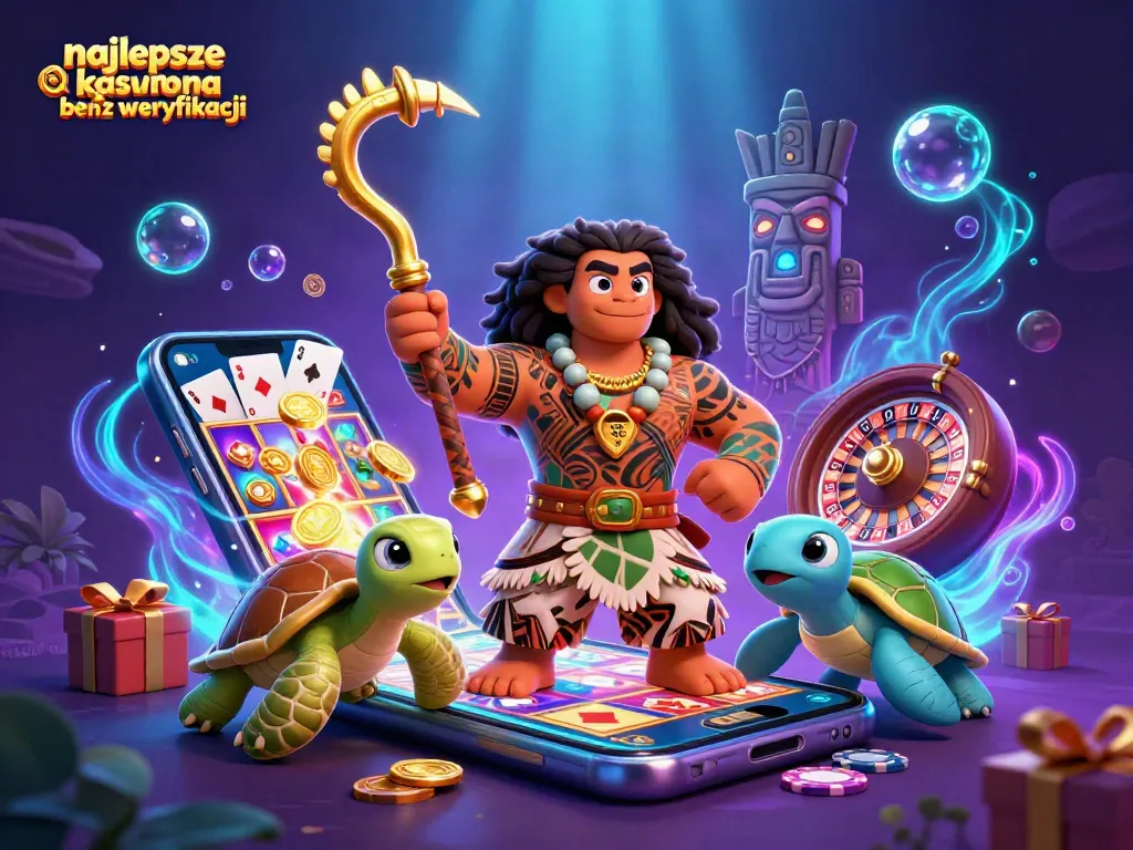 Experience the excitement with najlepsze kasyna bez weryfikacji, dynamic casino elements and vibrant characters!