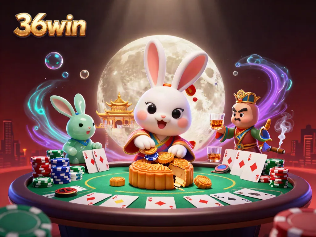 Experience unparalleled excitement at 36win with a vibrant 3D-themed casino scene