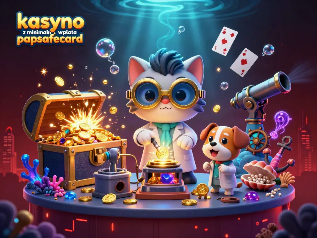 Experience thrilling action in a kasyno z minimalna wpłata paysafecard, showcasing vibrant gameplay elements and characters.