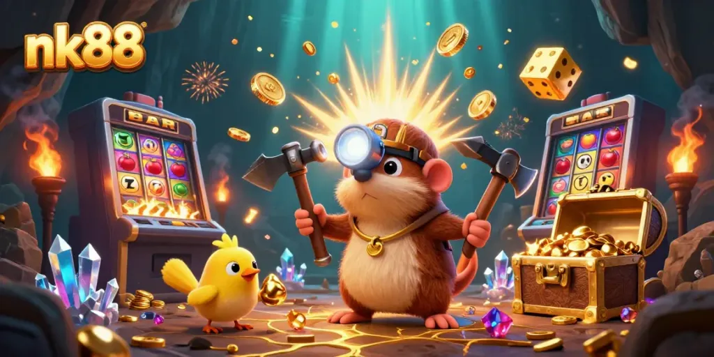 Experience thrilling gameplay with nk88's vibrant treasure hunting adventure.