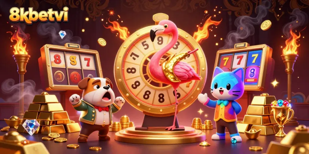 Experience thrilling gameplay at 8xbetvi with vibrant characters and lavish casino elements