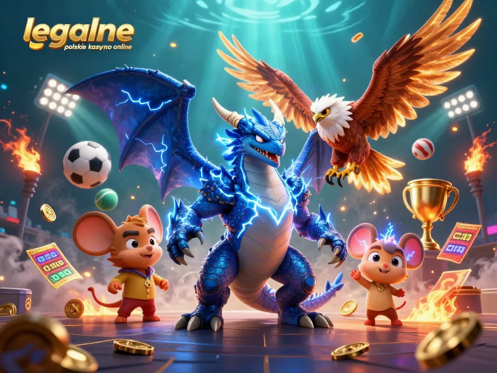 Experience thrilling gameplay at legalne polskie kasyno online with dynamic gaming elements and vibrant characters.