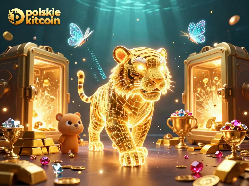 Experience the thrill of polskie kasyno bitcoin with vibrant treasures and the golden tiger in a digital casino.