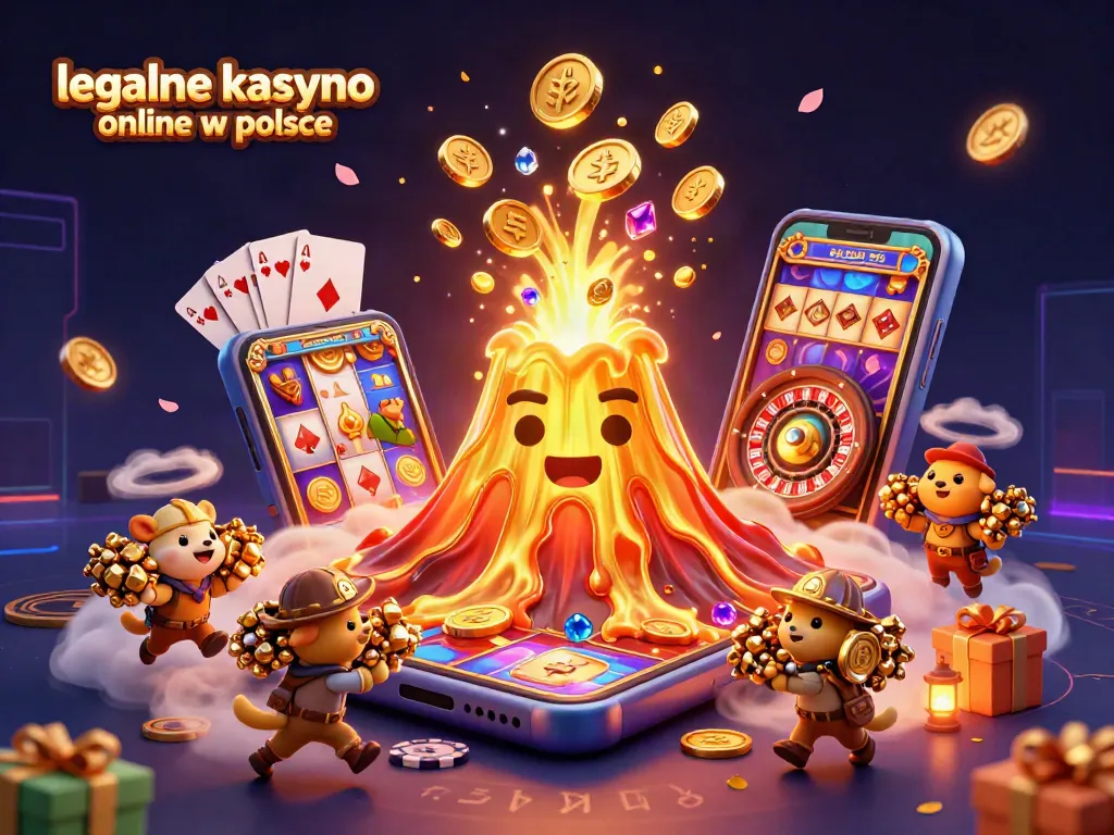 Experience the excitement of legalne kasyno online w polsce with a treasure-filled scene of animated fun.