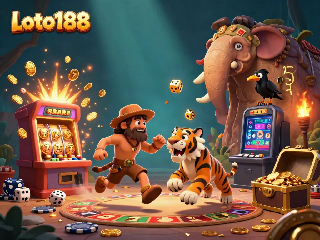 Experience thrilling gaming action at Loto188, where fortune unfolds with every spin and win!