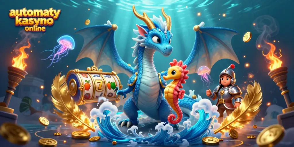 Experience automaty kasyno online with vibrant characters and immersive gaming elements in this captivating illustration.