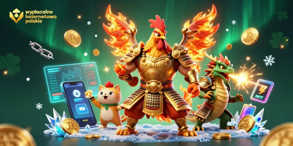 Engage with wypłacalne kasyna internetowe polskie showcasing 3D characters in a vibrant casino scene.