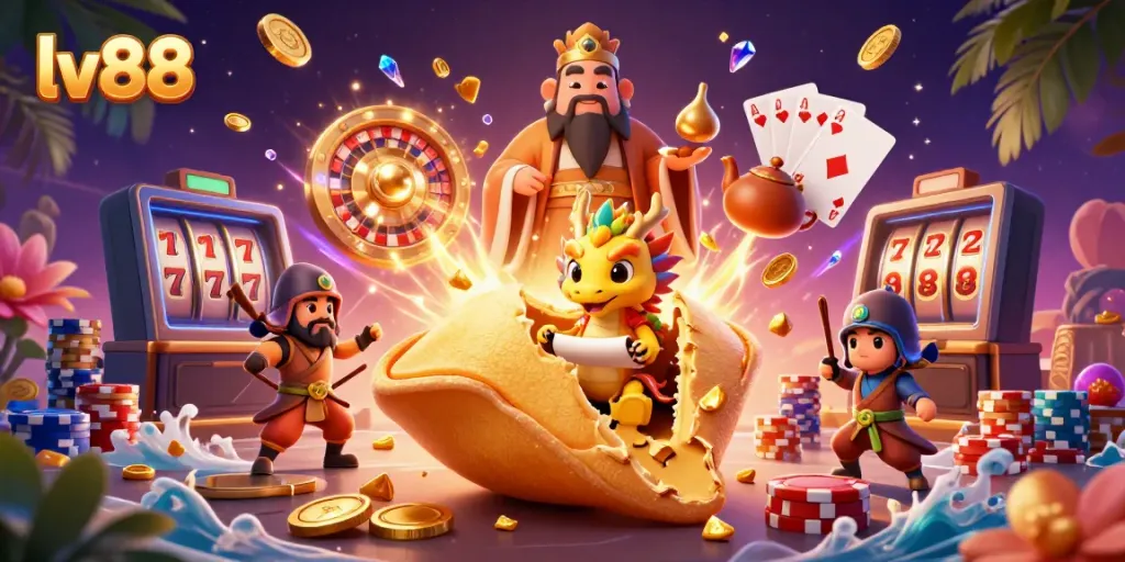 Experience the excitement of lv88 casino with dynamic games and golden treasures.