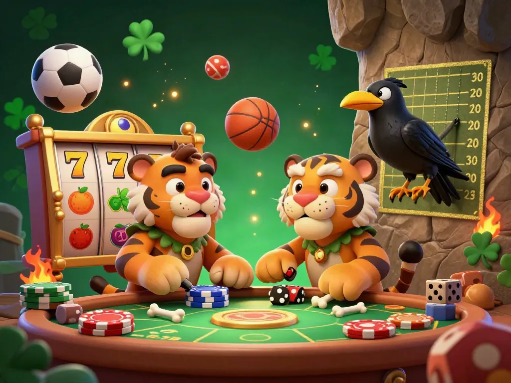 Engage with 88aa’s thrilling casino environment featuring cavemen and a sabertooth tiger thriving in excitement.